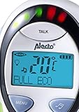 Alecto DBX-88 ECO, Digitales Audio Eco Dect Babyphone, mit Display (100% Störungsfrei, Temperaturanzeige, Gegensprechanlage, Weiß) - 9