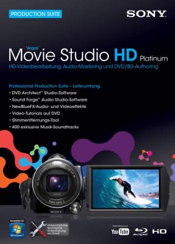 Preisvergleich Produktbild Sony Movie Studio 10 HD Platinum Suite