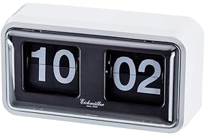 ‎EICHMÜLLER SINCE 1950 Eichmüller since 1950 Retro Flip Uhr mit Gehäuse - weiß schwarz