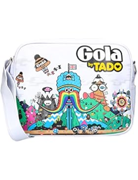 Umgehängt mann frau messanger GOLA weiß bandolier bag VF270