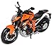 Produktbild New Ray K-T-M 1290 Super Duke R Orange 1/12 Modell Motorrad mit individiuellem Wunschkennzeichen