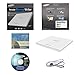 Produktbild Samsung Ultra Slim Retail External 3D Blu Ray Writer BDXL DVD CD Burner Drive Retail Box -White with FREE 3pk Mdisc BD +Software+Cable
