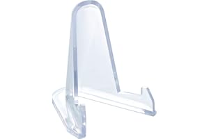 TERDEWE 22 Packs(2.7 Inch) Acrylic Easel Stands Display Stands/Plate Stands Coin Display Easel Holder for Air-Tite Coins Pocket Watches Capsules Challenge Medals Casino Chips , Photo Display,Baseball Sports