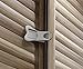 Sliding Door Lock for Closet & Window Locks with 3M Tape, Child Safety & Baby Proofing, 2 Pack