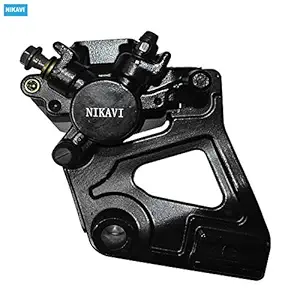 NIKAVI BCC06A Rear Brake Caliper Assembly with Bracket Compatible for TVS Apache RTR (All Models)