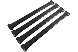 ‎OMAC Dachträger Gepäckträger kompatibel mit Mercedes Vito V Klasse W447 Alu Schwarz TüV ABE 4tlg