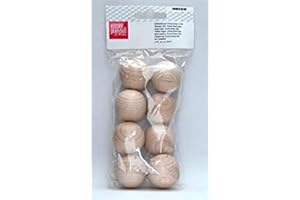 Knorr Prandell FSC Wooden Ball Pieces, Natural, Ø 35mm 8 STK