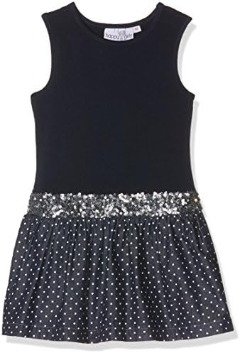 Happy Girls Girl's Kaly Dress, Blue (navy 62), 128