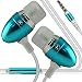 Produktbild Huawei P10 Plus Baby-Blau / Baby Blue STEREO-IN-OHR-KOPFHÖRER FREISPRECHEINRICHTUNG MIT EINGEBAUTEM MIKROFON UND AN/AUS-KNOPF by Gadget Giant®