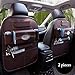 Produktbild Multifunktionaler Auto-Organizer, Aufbewahrungstasche für Autositzlehne aus Leder, 7 Taschen, mehrere Farben erhältlich (2 Stück),Darkbrown