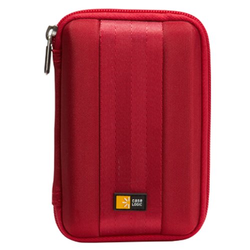 Case Logic QHDC101R Portable Harddrive Case 6,3 cm (2,5 Zoll) für externe Festplatten Rot - 2