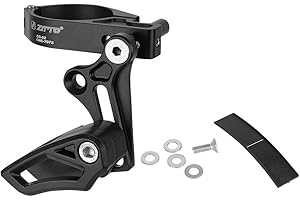 NC Bicycle Chain Guide, Mountain Bike Chain Guide Bash Guard, 7075 Aluminium Alloy Bicycle Chain Guard, MTB Chain Guide Protector for Most Road Mountain Bikes