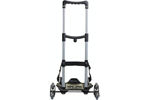 SJ GANG STYLE JAM GANG Be Box3 Ruote, Carrello Trolley Portazaino Blocca Zaino, Nero