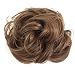 Haute For Diva's Celebrity Inspired Large Wavy Hair Scrunchie Elastic Band Wrap Up Style