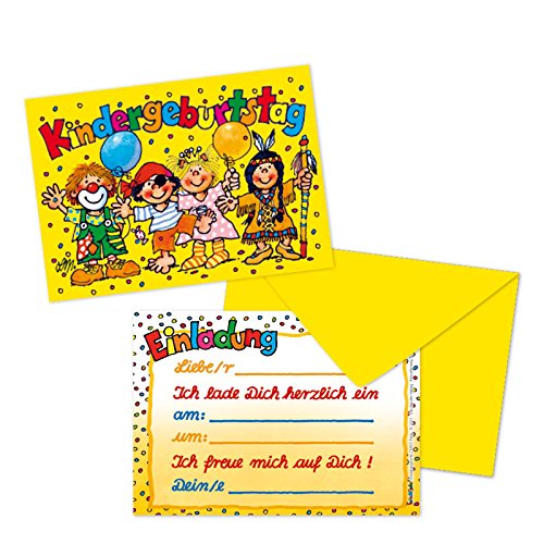 Preisvergleich Produktbild Lutz Mauder Lutz mauder25803 Party Einladung Karten Set