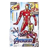 Figura de Iron man de 33cm: Imagina a Tony Stark enfundándose en su armadura de Iron Man para lanzarse al combate junto a sus compañeros Vengadores con esta figura de 33 cm de Iron Man