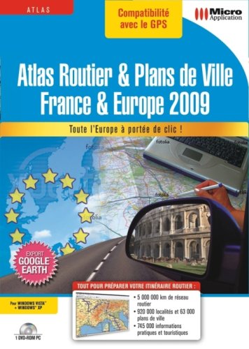 Preisvergleich Produktbild Atlas Routier & Plans de Ville - France & Europe 2009