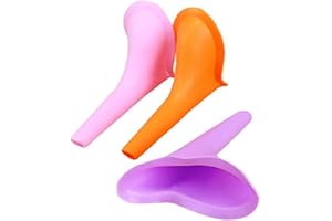 HREDZEO Orinatoio Portatile,3 PCS Orinatoio Femminile Orinatoio Portatile Impermeabile da Donna per All'Aperto attività Campeggio Viaggio