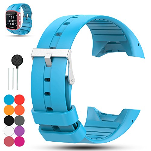 iFeeker para Polar M400/M430 GPS Banda de Reloj Inteligente, Accesorio de Silicona Suave de Caucho reemplazo Banda de Reloj Pulsera de Banda para Polar M400 / M430 Unisex Adulto GPS Running Watch