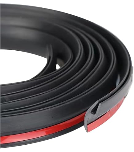 Deur-raam riem buitenste rubberen afdichtingen vervanging voor W123 W126 (4 stuks