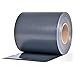 Produktbild 35m Sichtschutzstreifen PVC Sichtschutz Zaunblende Zaun Windschutz Lärmschutz blickdicht Anthrazit für Stabmatten Rollenbreite 19cm für Doppelstabzaun und Einfachstabmatte + 20 Clips