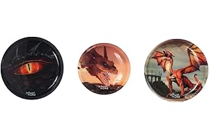 ‎SCHOOL-MOOD School-Mood Patchy 3er Set für Schulranzen – Klett-Patchy mit wechselbaren Designs für Kinder – Trendiges Schulrucksack-Accessoire für jeden Geschmack, perfekt für die Grundschule (Mika Drache)