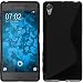 Produktbild PhoneNatic Case für Sony Xperia X Hülle Silikon schwarz S-Style + 2 Schutzfolien
