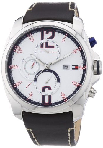 Tommy Hilfiger Herren-Armbanduhr Cool Sport XL Analog Leder 1790834 Tommy Hilfiger Herren-Armbanduhr Cool Sport XL Analog Leder 1790834