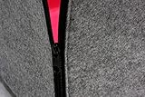 Aufbewahrungsbox DAY Filztasche fuchsia – grau meliert - 5