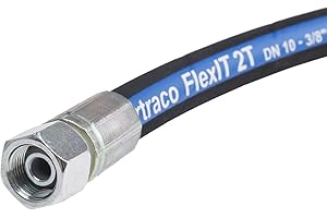 RS PRO Hydraulikschlauch, konfektioniert Innen ø 3/8Zoll, 358mm, G3/8 Buchse gerade, max. 330bar