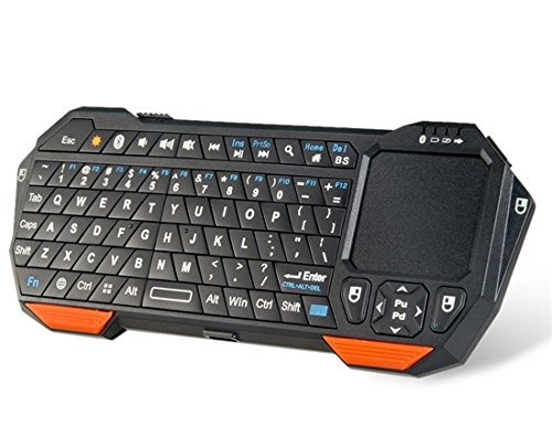 Preisvergleich Produktbild IS11-BT05 Mini Wireless Bluetooth-Tastatur mit Touchpad (Black)