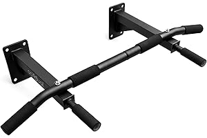 OcioDual Barre de Tractions, Barre de Traction Murale Avec Vis Incluses, Barre de Traction Musculation, Barre Traction, Barre de Traction pour la Maison, Bar Traction, Pull Up Bar,Noir Mat