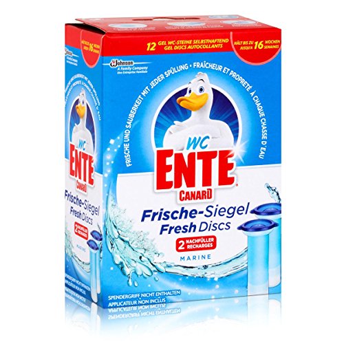 WC Ente Frischesiegel Nachfüller Marine, 2x36gr