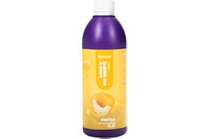 ‎MOLECULA MOLECULA MOLEKULARNA FABRYKA SAMKU Sirup für Bubble Tea 0,5 l Melone | Getränke sirup Konzentrat 500 ml | 100% vegan, glutenfrei, ohne künstliche Farbstoffe | Fruchtsirup für Bubbletea|Getränkesirup | für Desserts |