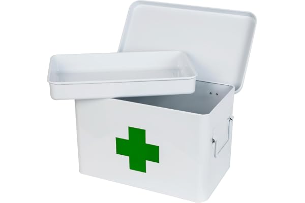 HMF husapotek av metall för medicinförvaring