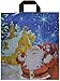 Produktbild ESH 100 LDPE Einkaufstüten Geschenktüten Tüten Geschenktasche Weihnachten Weihnachtmotiv Weihnachtsmann Geschenktüten 38x44