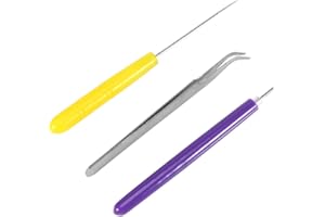 WALFRONT Kit de 3pcs Outils Quilling Paper Paperolles pour DIY Art du Papier Loisirs Créatifs