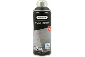 DUPLI-COLOR PLATINUM RAL 7016 anthrazitgrau seidenmatt 400 ml Spraylack, schnelltrocknend, exzellente Deckkraft, hohe Ergiebigkeit, UV-beständig, lichtecht und langlebig