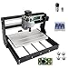 Price comparison product image Upgrade Version (Easy to Install) CNC 3018 Pro GRBL Control DIY Mini CNC Machine, 3 Axis PCB Milling Machine, Wood Router Engraver with Offline Controller, with ER11 and 5mm Extension Rod