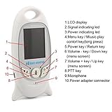 PKDREAMER Wireless Digital Video Baby Monitor Nachtsicht -Kamera, weiß - 2