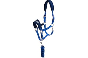 John Whitaker Unisex Club Headcollar and Lead Rope Set