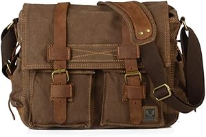 Eysee Sac à bandoulière en toile pour homme - Pour le quotidien et le sport - 35 cm (L) x 30 cm (H) x 10 cm (l).