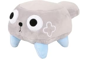 Benolls Dandy's World Plush - 10'' Pebble Plush Toy, Pillow Home Stuffed Doll for Kids and Adults, Halloween Christmas Birthday Choice for Boys Girls(Pebble)