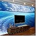 Produktbild Pbldb 3D Wallpaper Wohnkultur Fotohintergrund Fotografie Blaues Meer Landschaft Badroom Büro Hotel Große Wandbilder 3D-400X280Cm