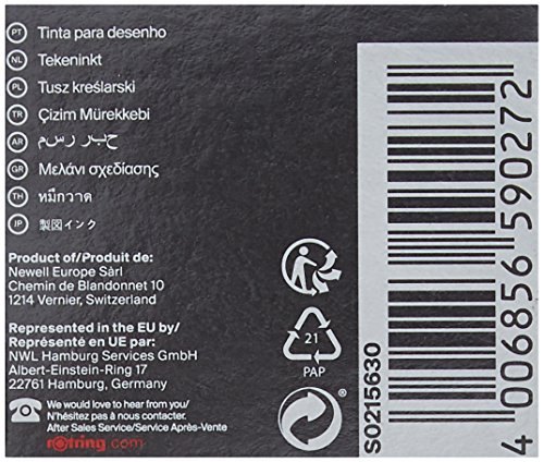 Tuschepatrone 5ST schwarz - 2