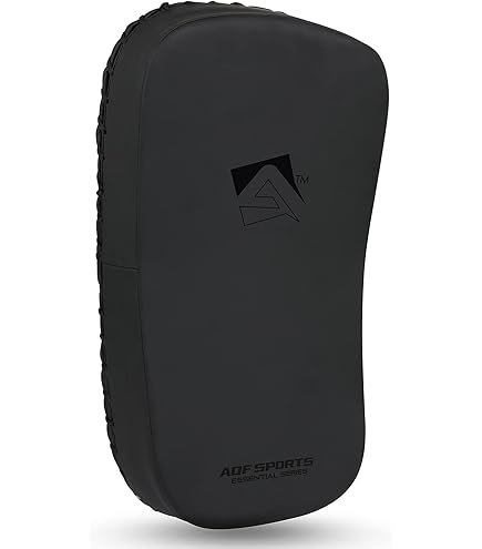 Hayabusa PTS3 Thai Pads - Paracolpi Per Kickboxing E Muay Thai | Pre-curvati, Nero, Taglia Standard