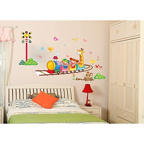 BUYGIFTS VINILO INFANTIL HAPPY TRAIN