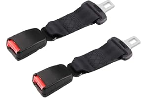 GÉNÉRIQUE Adaptateurs de Ceinture de Sécurité, Accessoires Voiture, Accessoires de sécurité pour siège de Camion, Adaptés à la Plupart des Voitures (A 2PC)