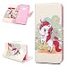 Produktbild Mate20 Pro Handyhülle Huawei Mate 20 Pro Hülle Case Malen Muster Leder Tasche Flipcase Cover Silikon Schutzhülle Handytasche Handycover Skin Ständer Klapphülle Schale Bumper Magnet Ledertasche-Einhorn
