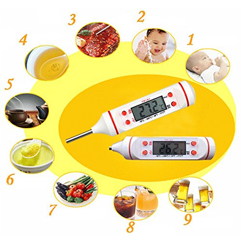 Sanwood Fleisch Thermometer Digital Küche Kochen Lebensmittel Probe Elektronische BBQ Detektor Werkzeug - 3